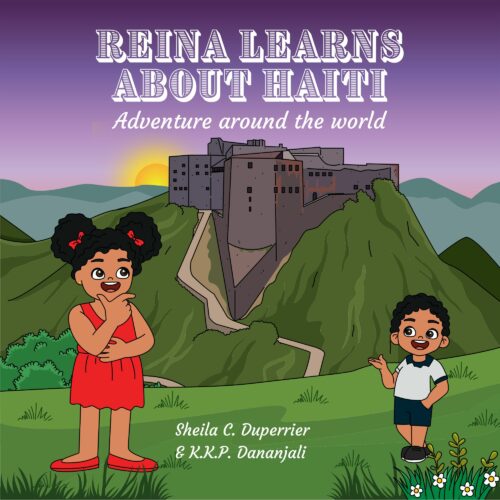 Reina learns about Haiti
